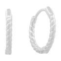 PENDIENTE ARO RIZADO 18 MM  - PE6736R