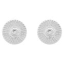 PENDIENTE CIRCULO RAYAS CZ CENTRO - PE6739R
