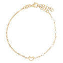P. LUNA CENTRO + 4 PERLAS EN LINEA - PU5865CH