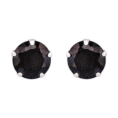 TACO DE 6 PENDIENTE CIRCONITAS 4mm GARRA - PE2205/10