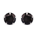 TACO DE 6 PENDIENTE CIRCONITAS 4mm GARRA - PE2205/10