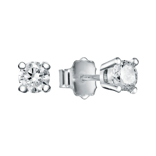 TACO 6 P. PENDIENTE CZ 4MM 4 GARRAS - PE4945