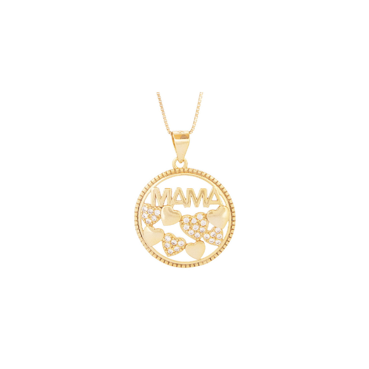 COLGANTE REDONDO MAMA CON CORAZONES - CO3001CH COLGANTE REDONDO MAMA CON CORAZONES - CO3001CH