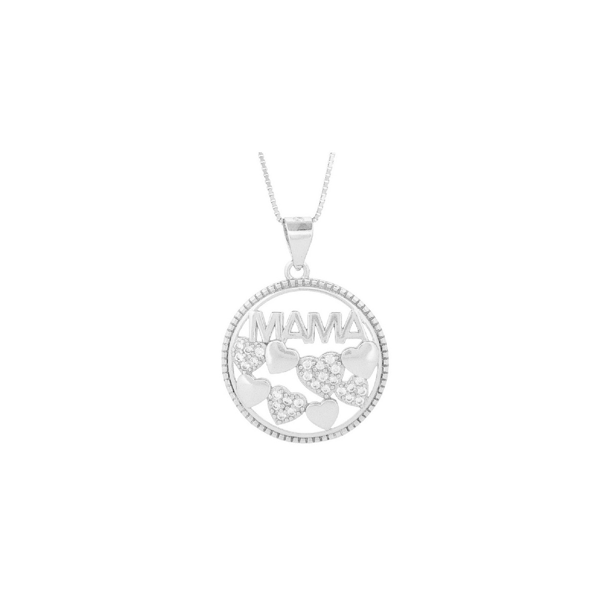 COLGANTE REDONDO MAMA CON CORAZONES - CO3001R COLGANTE REDONDO MAMA CON CORAZONES - CO3001R