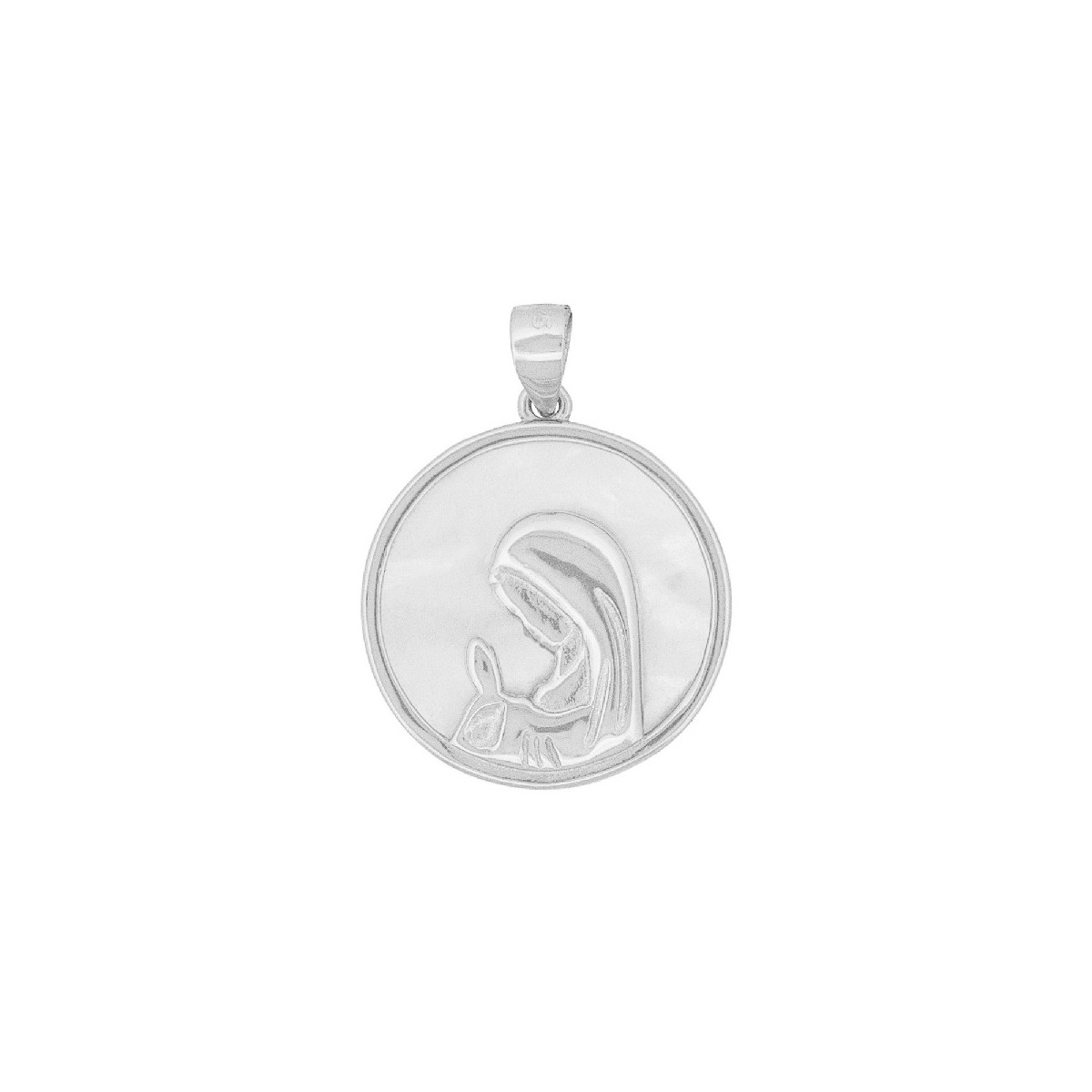 COLGANTE VIRGEN NACAR 19 MM - CO3010R