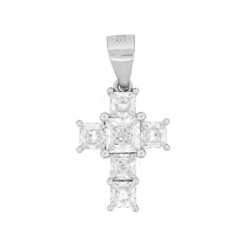 COLGANTE CRUZ CZ CUADRADAS - CO3012R/04