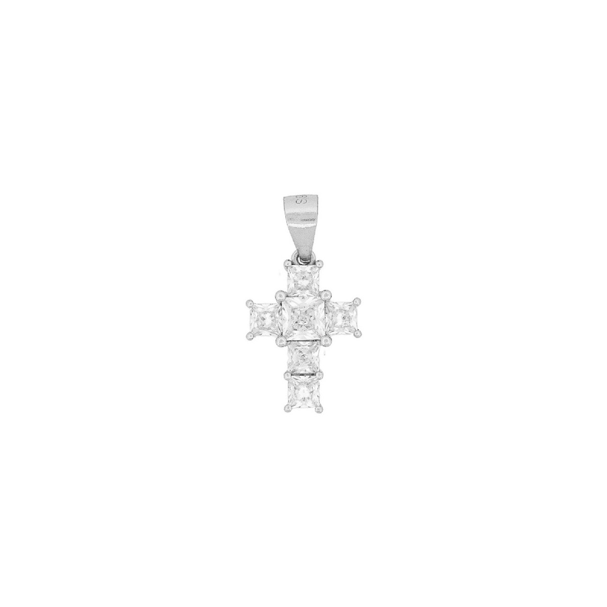 COLGANTE CRUZ CZ CUADRADAS - CO3012R/04