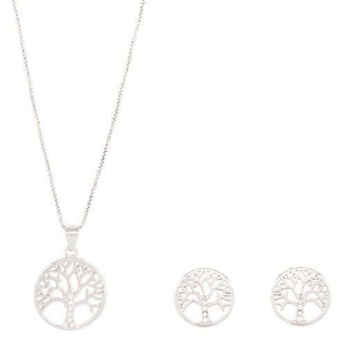 JUEGO ARBOL VIDA TRONCO CON CZ - JU3146R
