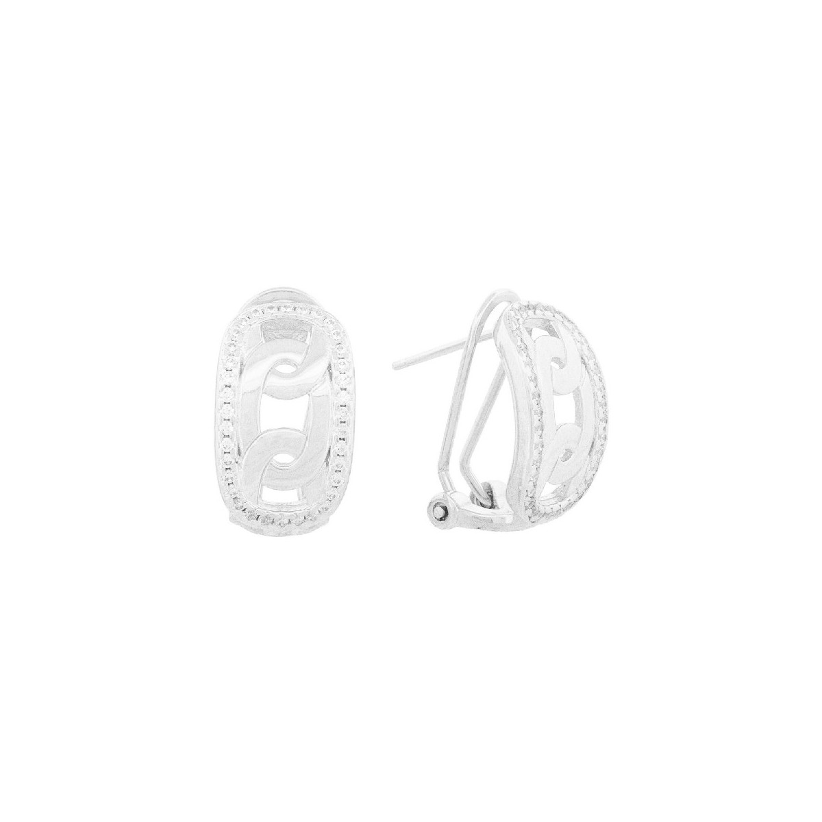 PENDIENTE OMEGA ESLABON - PE6769R