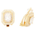PENDIENTE CLICK RECTANGULAR CZ - PE6772CH