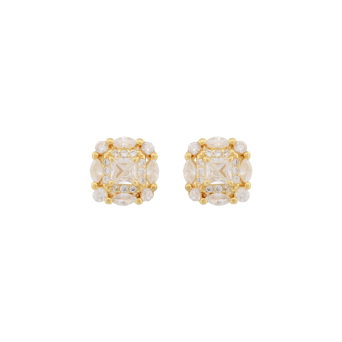 PENDIENTE CUADRADO CZ - PE6774CH
