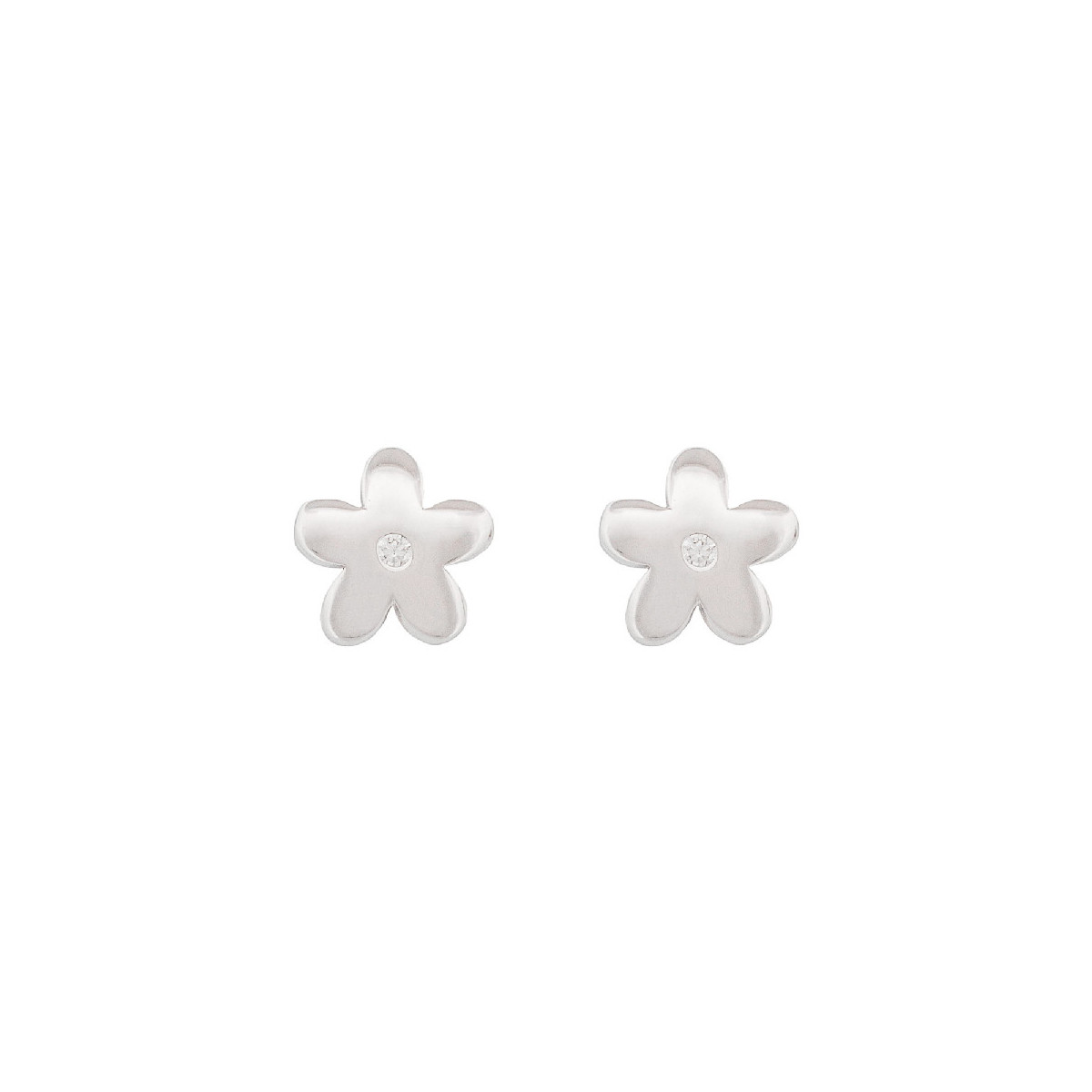 PENDIENTE FLOR CON CZ CENTRO - PE6741R
