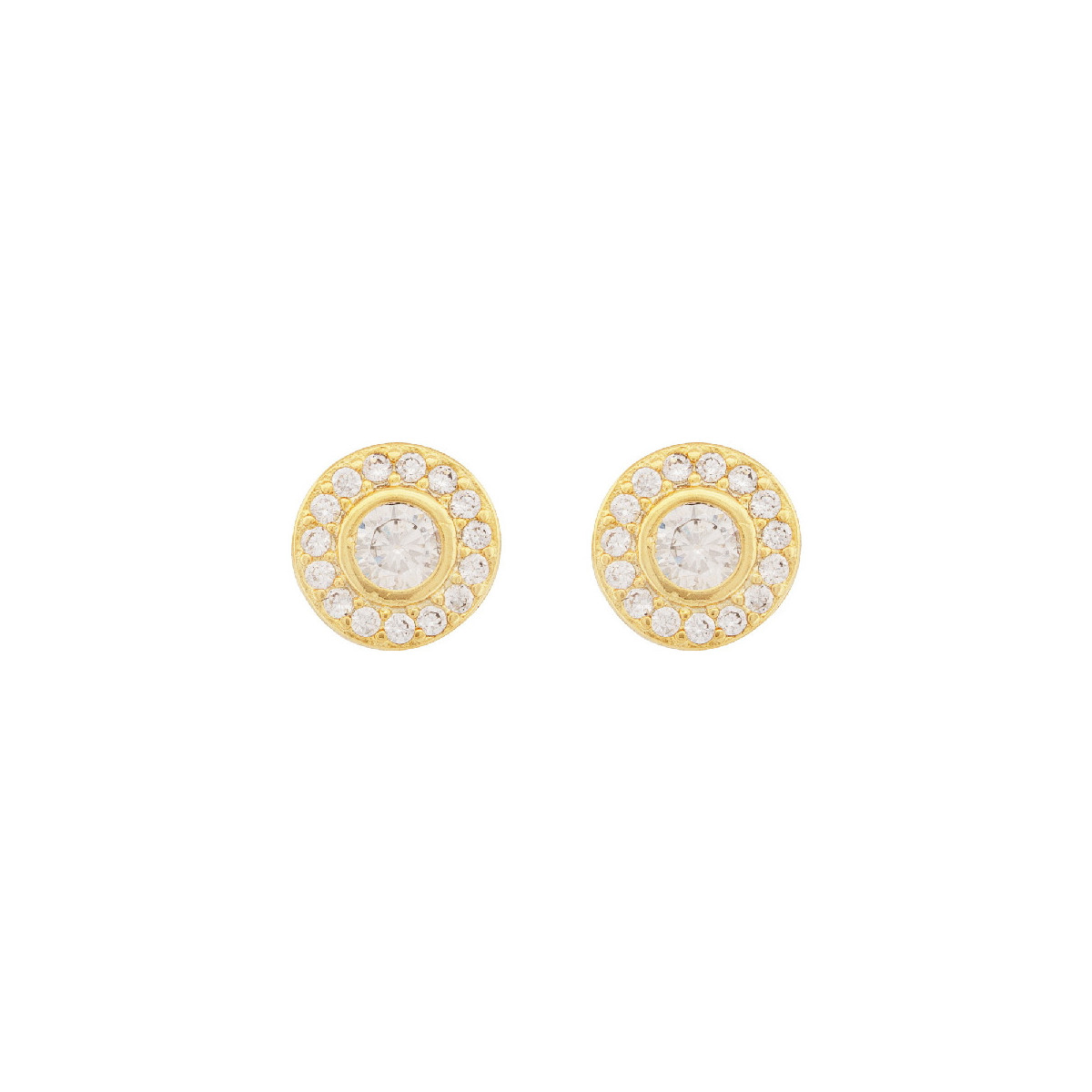 PENDIENTE REDONDO CZ - PE6745CH