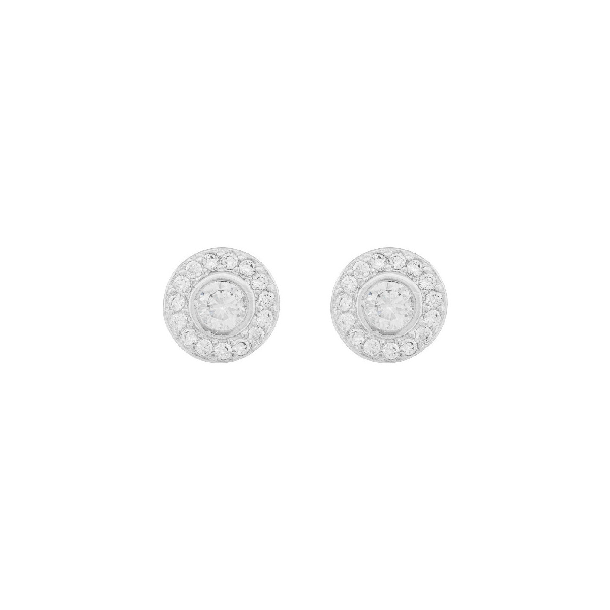 PENDIENTE REDONDO CZ - PE6745R