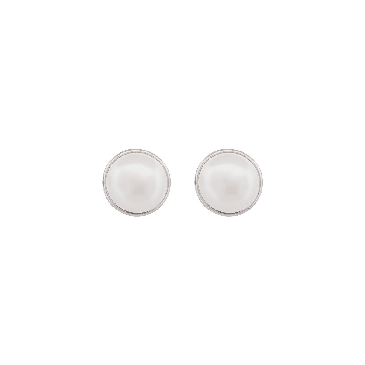 PENDIENTE MEDIA PERLA CERCO - PE6749R