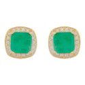 PENDIENTE CZ CUADRADO BORDE CZ - PE6758CH/34