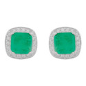 PENDIENTE CZ CUADRADO BORDE CZ - PE6758R/34