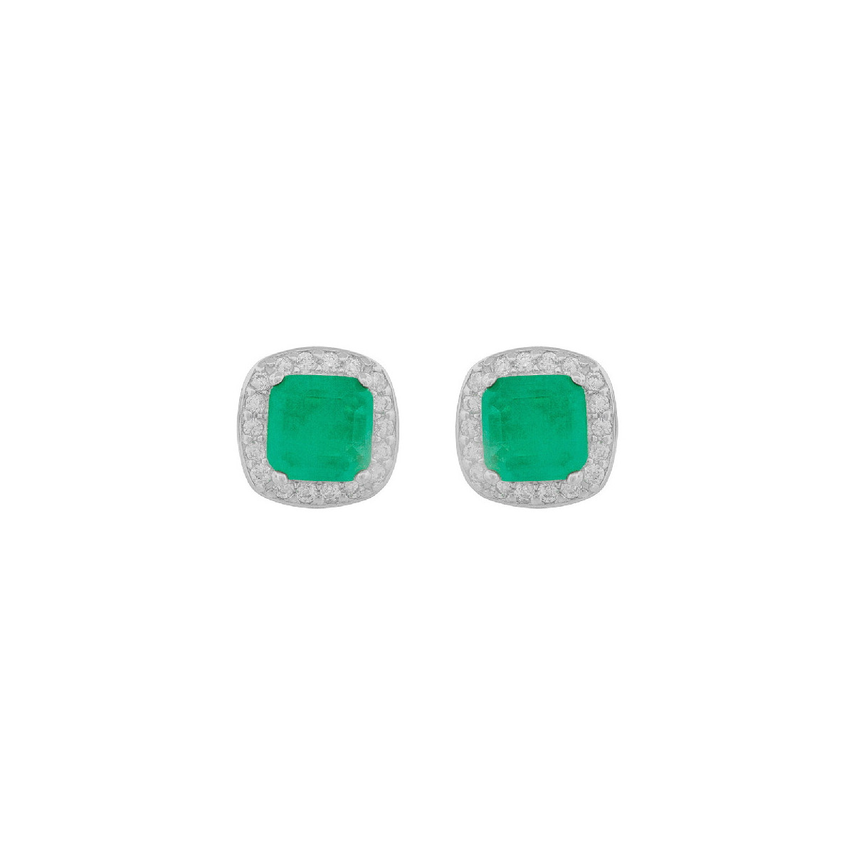 PENDIENTE CZ CUADRADO BORDE CZ - PE6758R/34