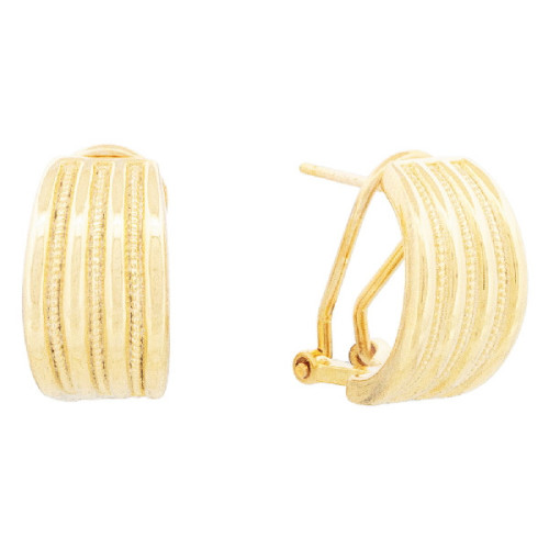 PENDIENTE OMEGA LISO - PE6763CH