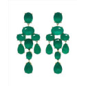PENDIENTE RACIMO PIEDRAS SEMIPRECIOSAS - PE6941CH/16