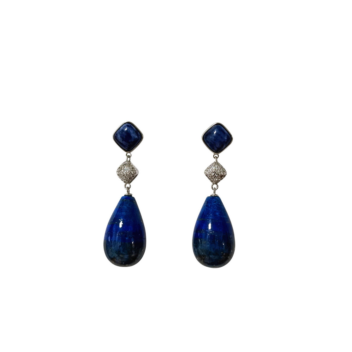 PE. SODALITA CZ LAPIZLAZULI - PE6947R/19