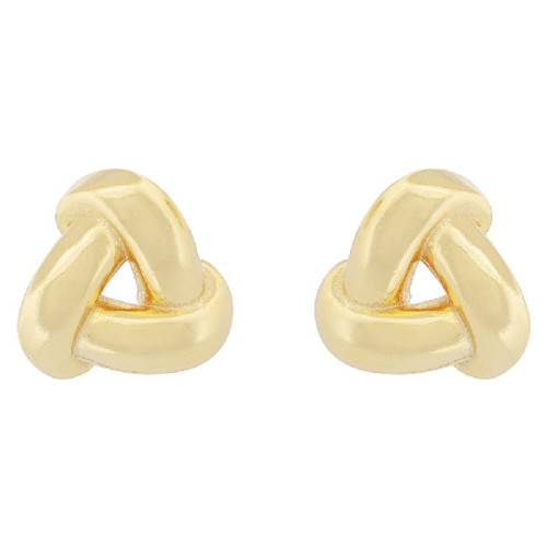 PENDIENTE TRIANGULO TRENZADO - PE6782CH