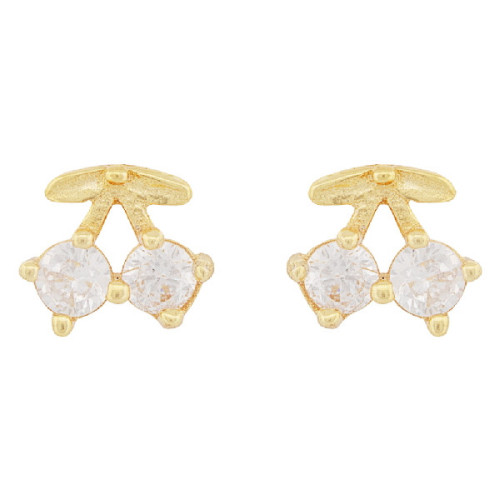 PENDIENTE CEREZAS CZ T-3 UDS - PE6785CH/04