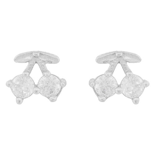 PENDIENTE CEREZAS CZ T-3 UDS - PE6785R/04