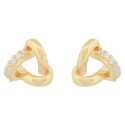 PENDIENTE TRIANGULAR UN LAZO CZ - PE6786CH