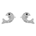 PENDIENTE DELFIN CON CZ - PE6791R