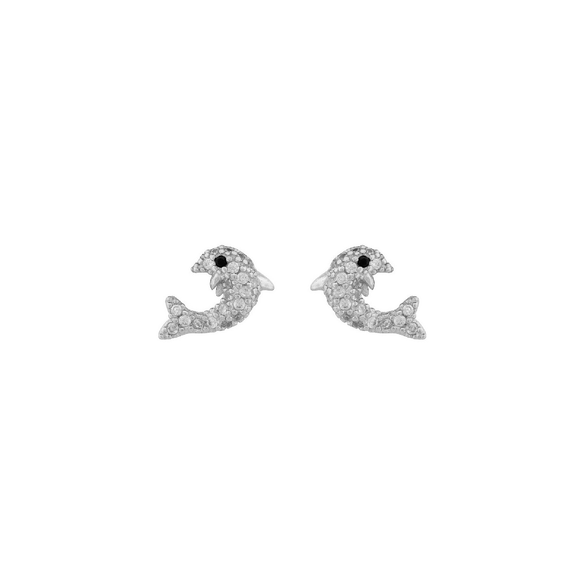 PENDIENTE DELFIN CON CZ - PE6791R