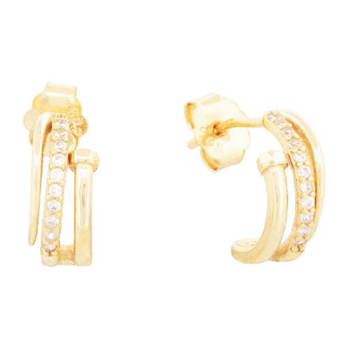 PENDIENTE ARO CLAVO - PE6798CH