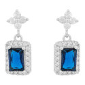 PE. TREBOL 4 CZ + PIEZA RECTANGULAR CZ - PE6800R/03