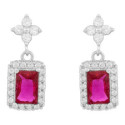 PE. TREBOL 4 CZ + PIEZA RECTANGULAR CZ - PE6800R/13