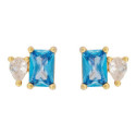 PE. CZ RECTANGULAR + CZ LAGRIMA - PE6793CH/18