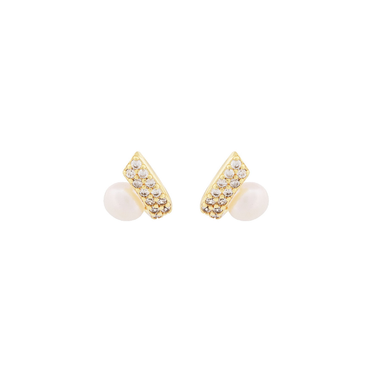 PE. LADO CZ CON PERLA NATURAL - PE6827CH