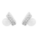 PE. LADO CZ CON PERLA NATURAL - PE6827R