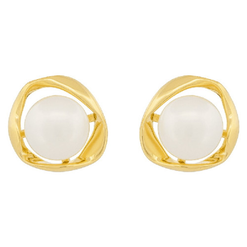 PE. PERLA NATURAL BORDE PLATA - PE6851CH