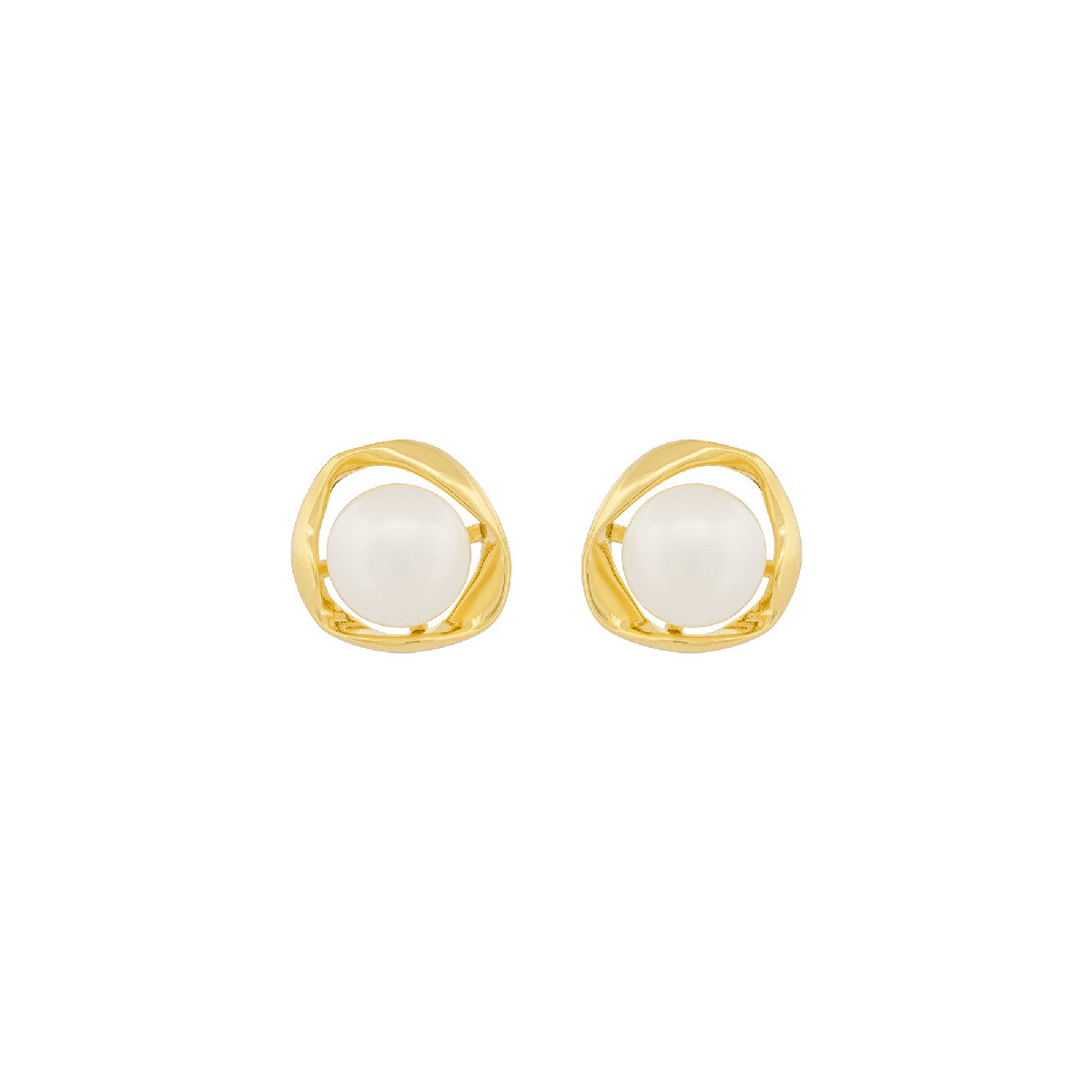 PE. PERLA NATURAL BORDE PLATA - PE6851CH