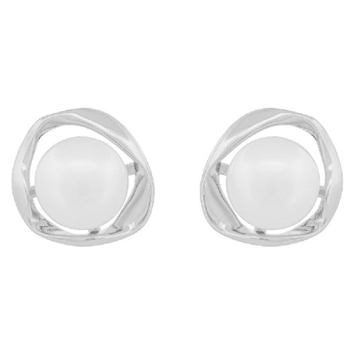 PE. PERLA NATURAL BORDE PLATA - PE6851R