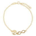 PULSERA INFINITO + ARBOL VIDA - PU4605CH