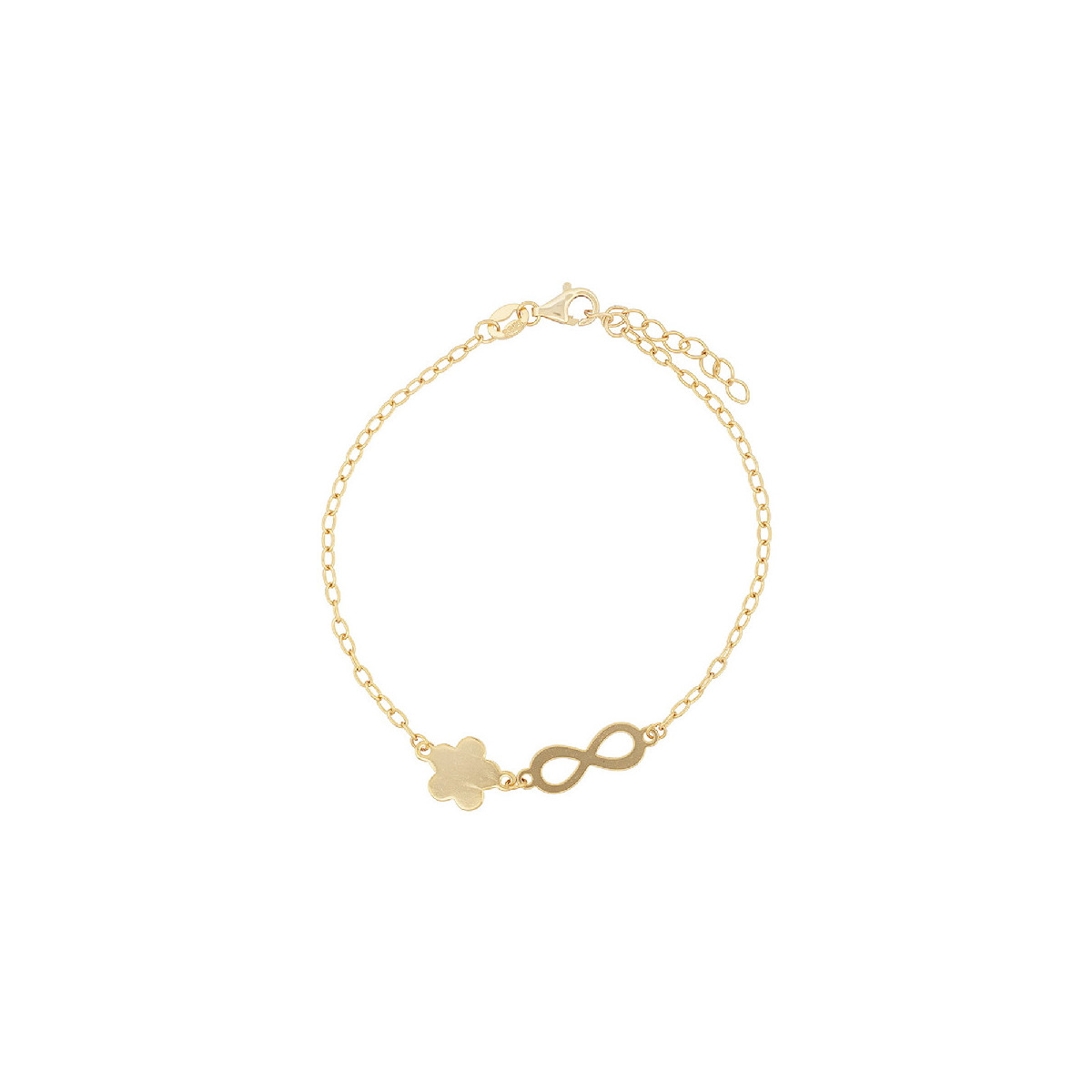 PULSERA FLOR + INFINITO - PU5894CH