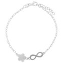 PULSERA FLOR + INFINITO - PU5894R