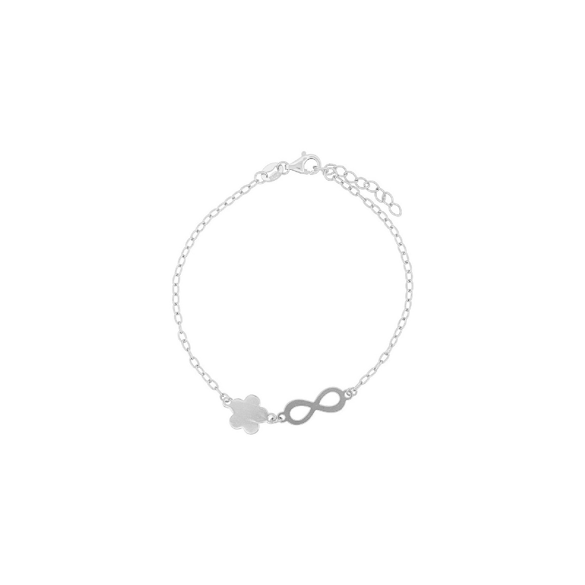 PULSERA FLOR + INFINITO - PU5894R