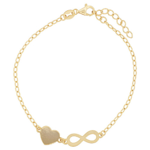 PULSERA CORAZON + INFINITO - PU5895CH