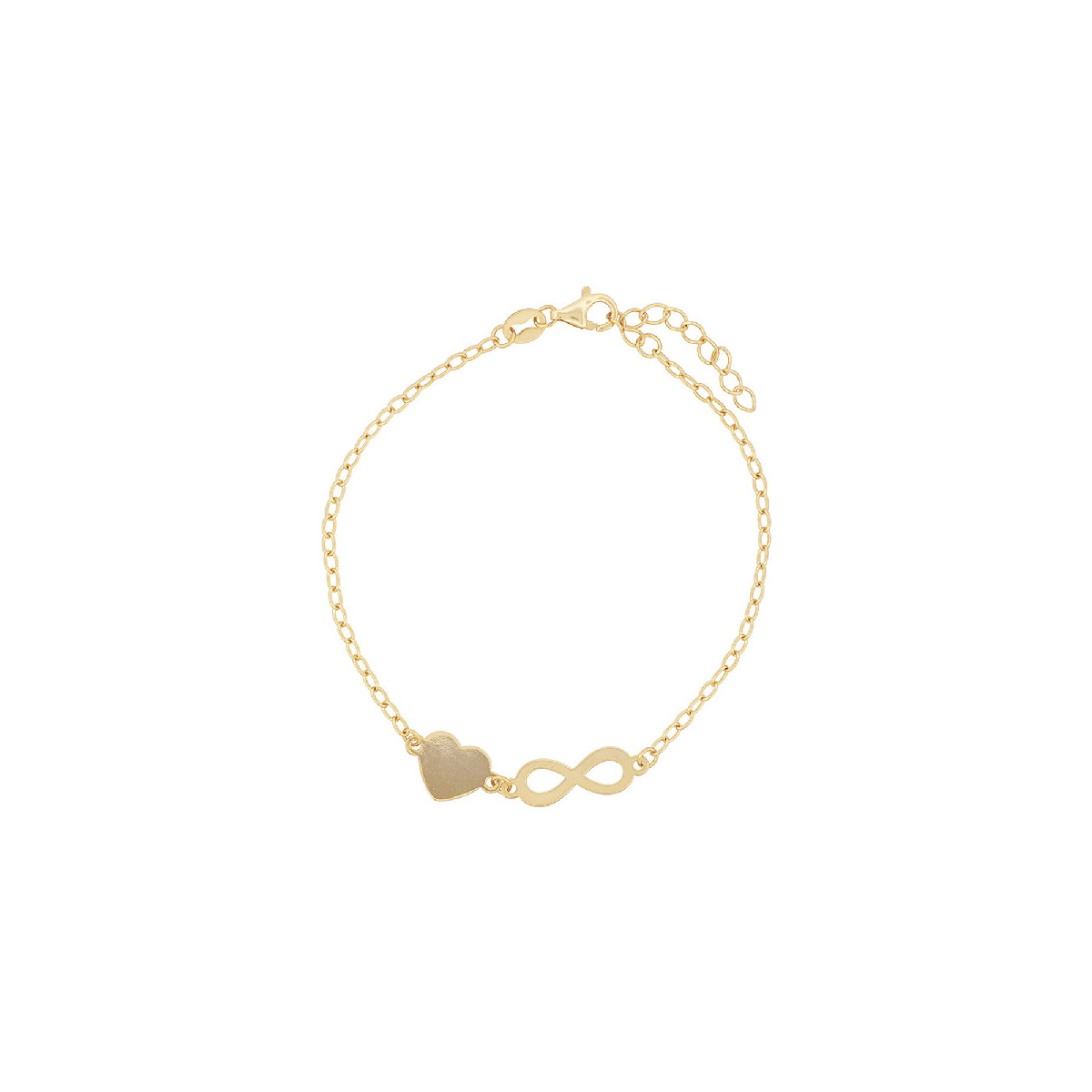 PULSERA CORAZON + INFINITO - PU5895CH