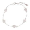 PULSERA 5 FLORES LISAS - PU5897R