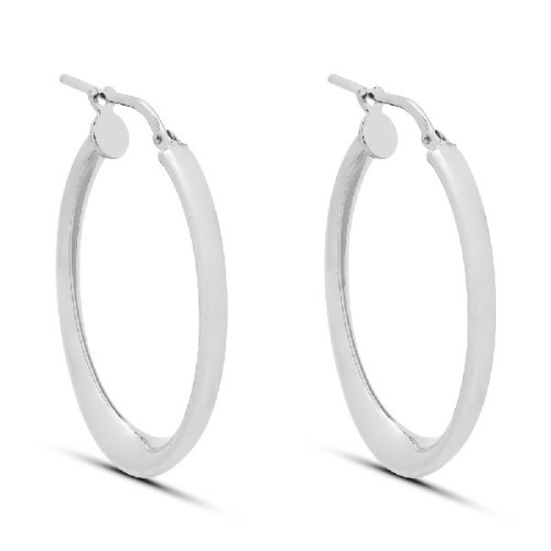 PENDIENTE ARO OVAL MEDIO GIRO - PE6088R