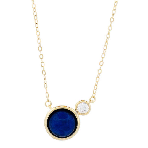 GARG. CIRCULO PIEDRA + CZ - GA1926CH/19