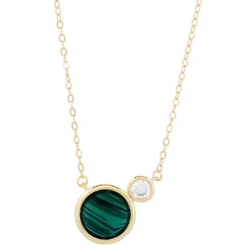 GARG. CIRCULO PIEDRA + CZ - GA1926CH/37